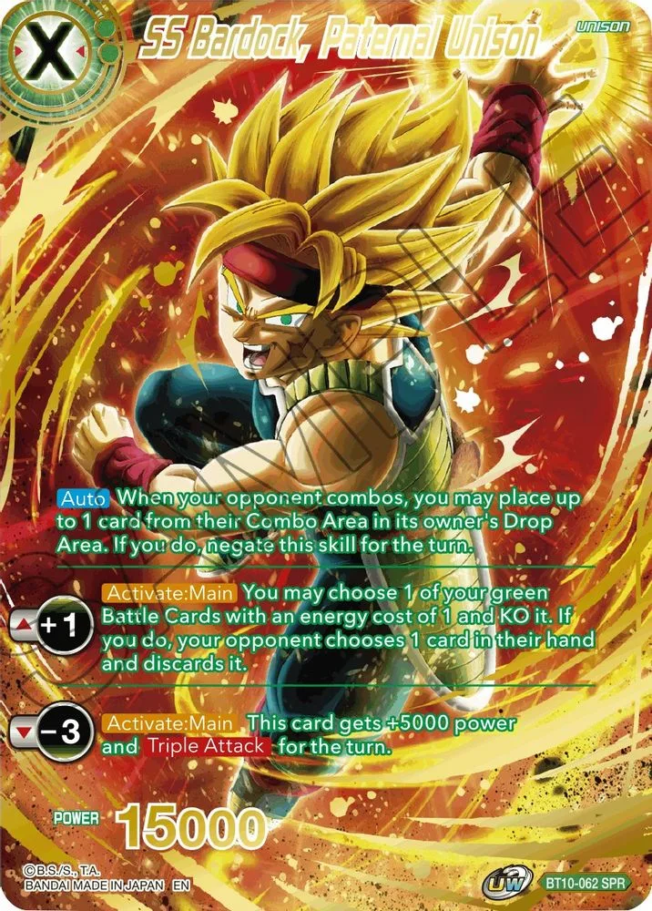 SS Bardock, Paternal Unison (SPR)