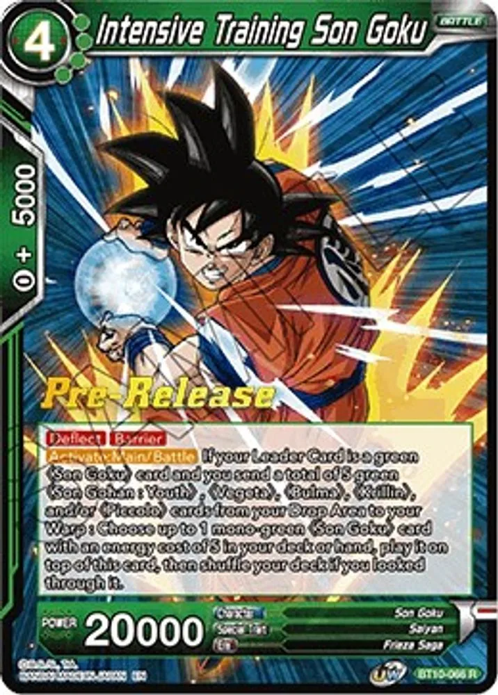 Intensive Training Son Goku (Pre-Release)