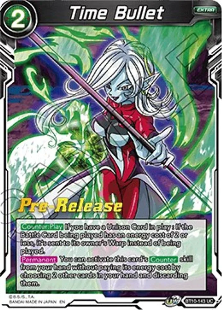 Time Bullet (Pre-Release)