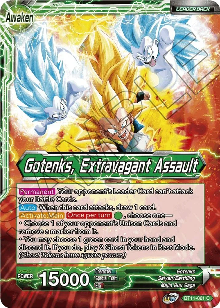 Gotenks // Gotenks, Extravagant Assault