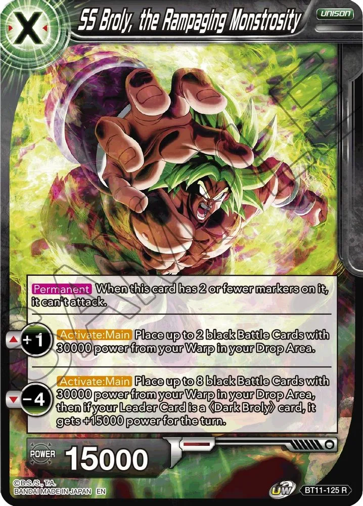 SS Broly, the Rampaging Monstrosity