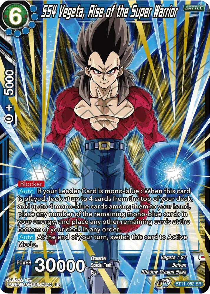 SS4 Vegeta, Rise of the Super Warrior