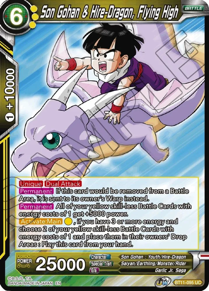 Son Gohan & Hire-Dragon, Flying High