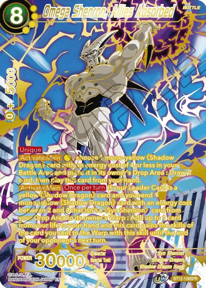 Omega Shenron, Allies Absorbed (SPR)