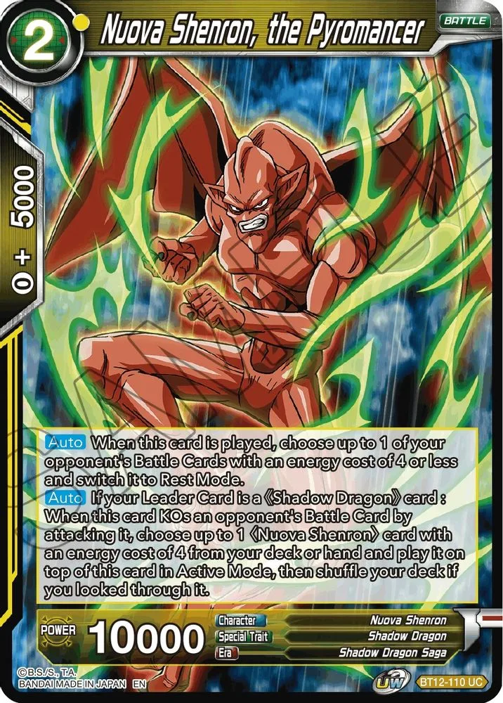 Nuova Shenron, the Pyromancer