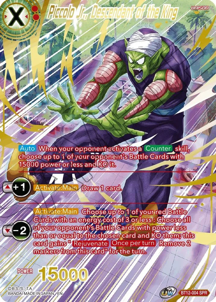Piccolo Jr., Descendant of the King (SPR)