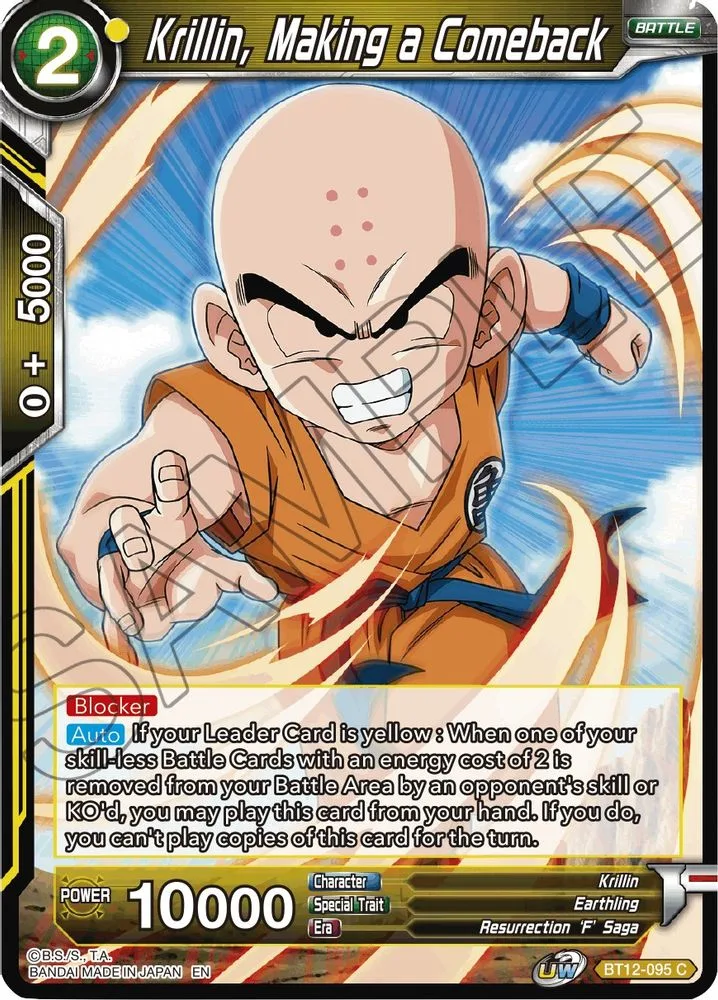 Krillin, Making a Comeback