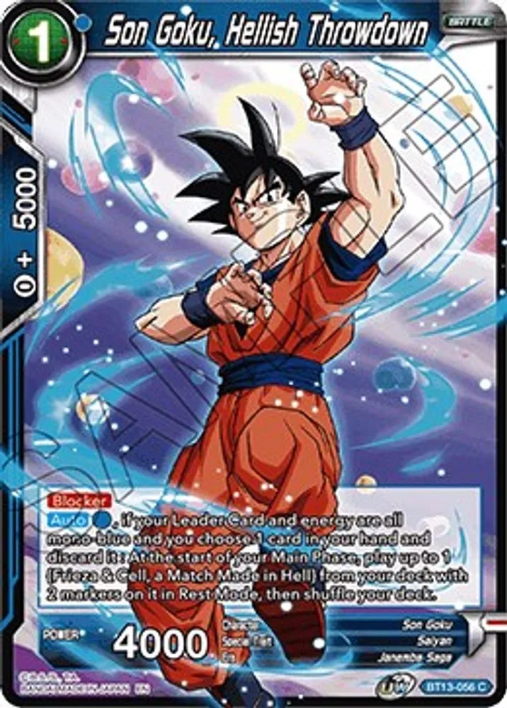 Son Goku, Hellish Throwdown