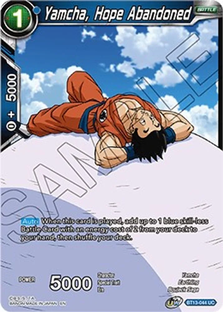 Yamcha, Hope Abandoned