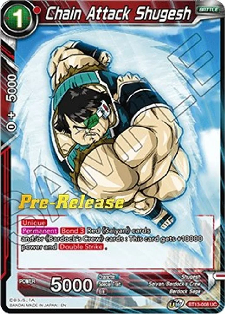 Chain Attack Shugesh (Pre-Release)