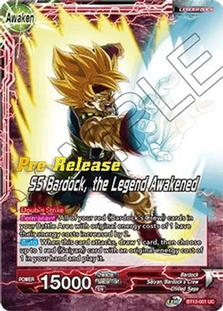 Bardock // SS Bardock, the Legend Awakened (Pre-Release)