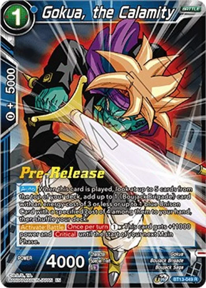 Gokua, the Calamity (Pre-Release)