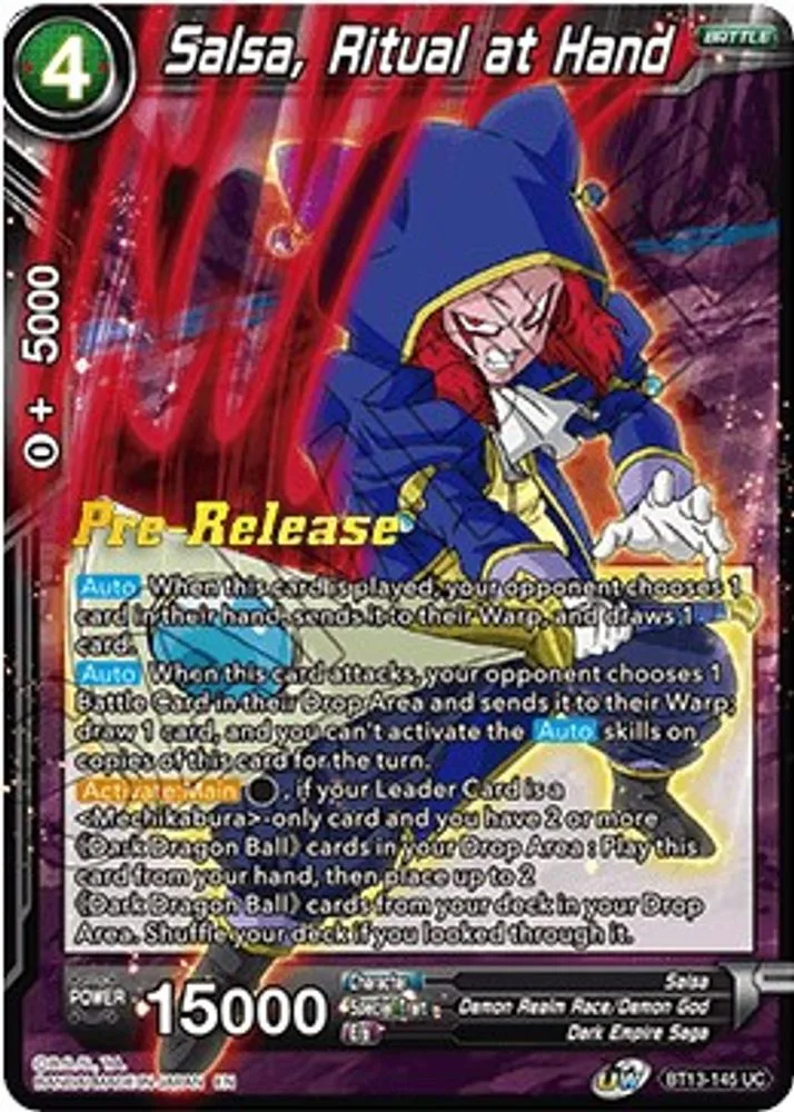 Salsa, Ritual at Hand (Pre-Release)