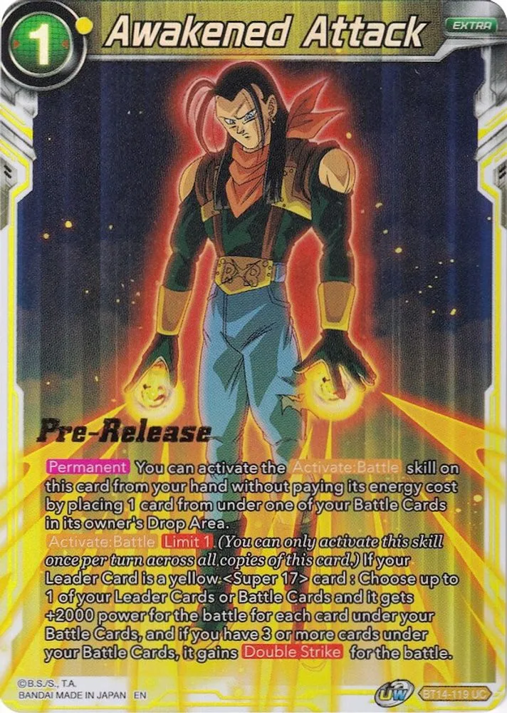 Awakened Attack (Pre-Release)