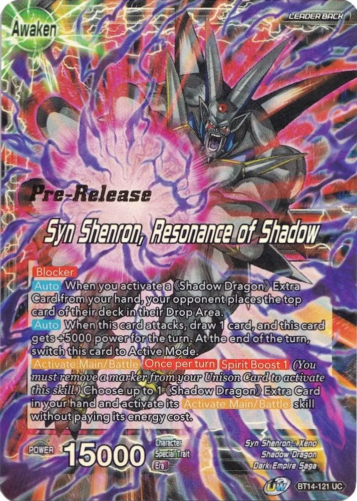 Syn Shenron // Syn Shenron, Resonance of Shadow (Pre-Release)