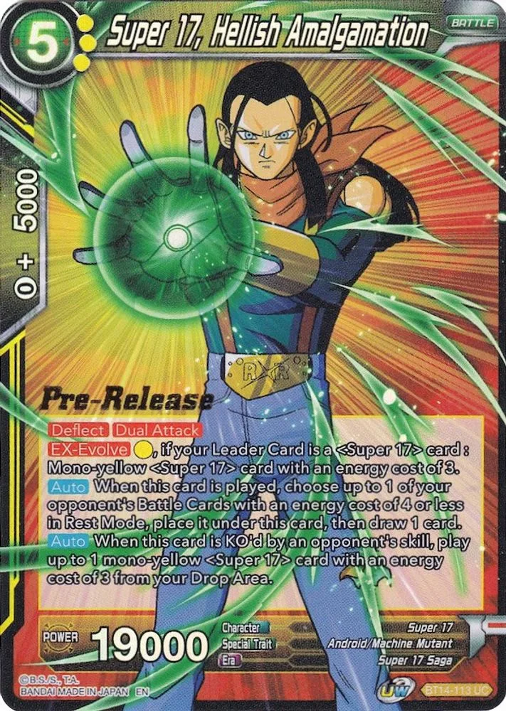 Super 17, Hellish Amalgamation (Pre-Release)
