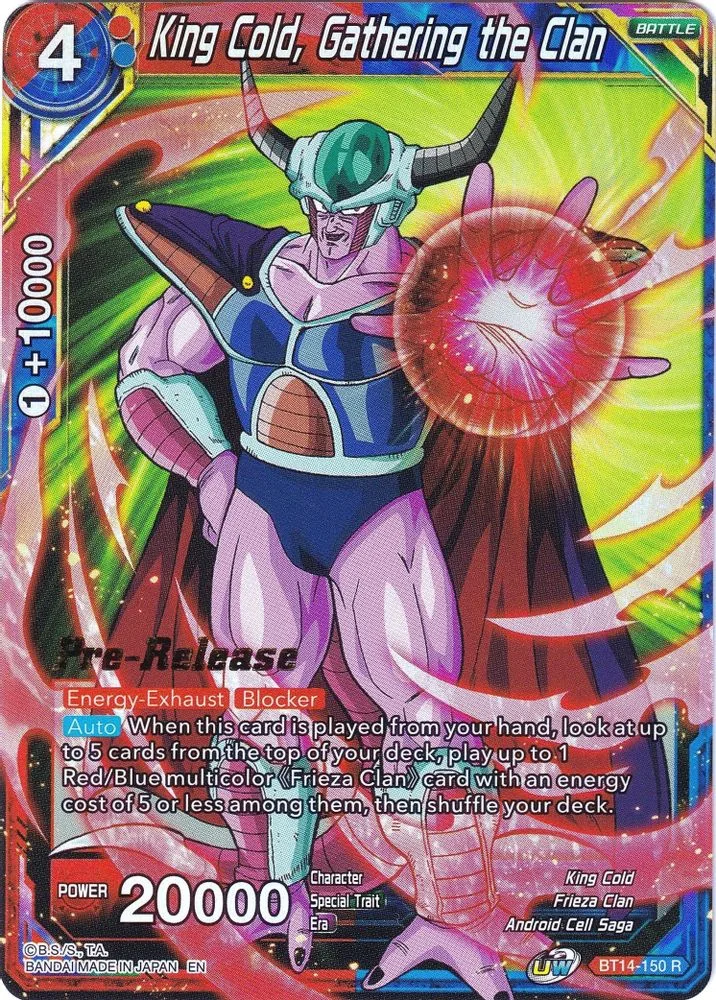 King Cold, Gathering the Clan (Pre-Release)