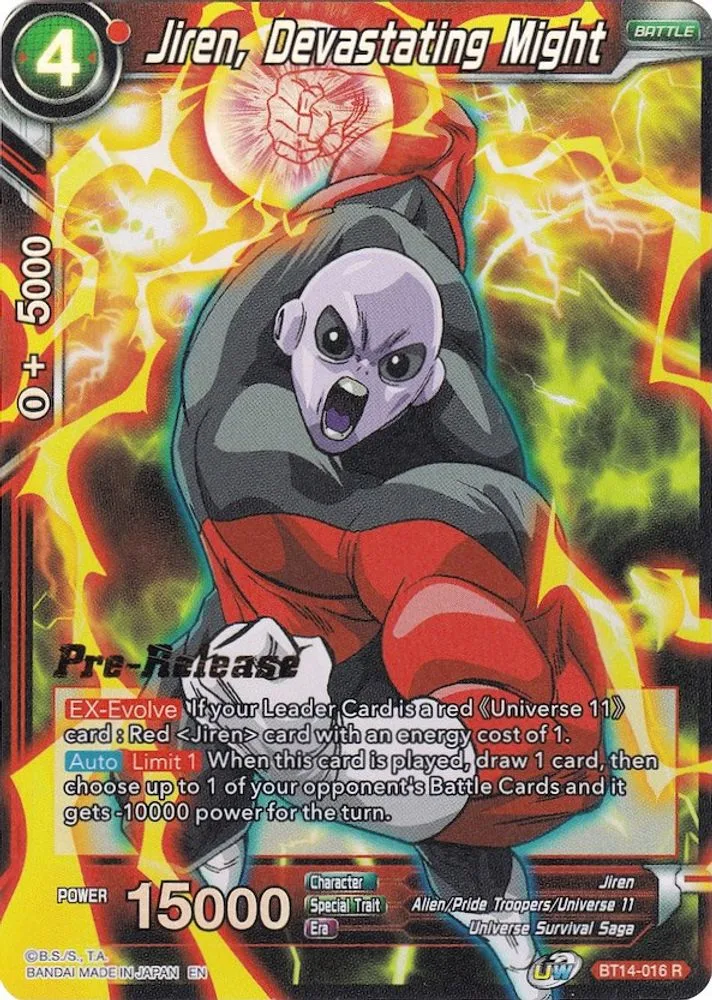 Jiren, Devastating Might (Pre-Release)