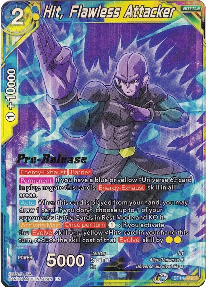 Hit, Flawless Attacker (Pre-Release)