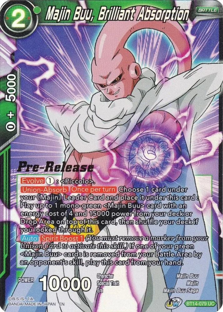 Majin Buu, Brilliant Absorption (Pre-Release)
