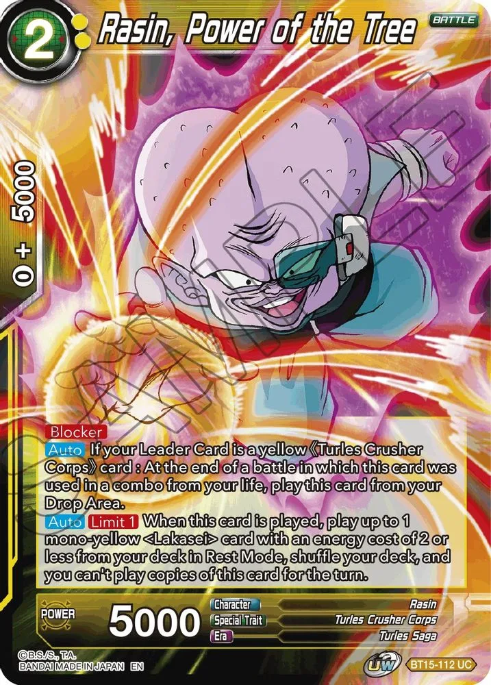 Rasin, Power of the Tree