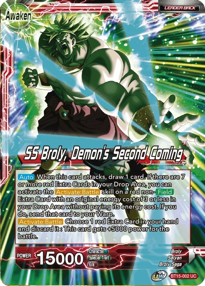 Broly // SS Broly, Demon's Second Coming