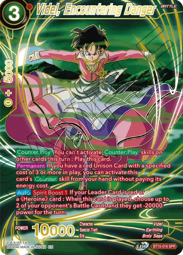 Videl, Encountering Danger (SPR)