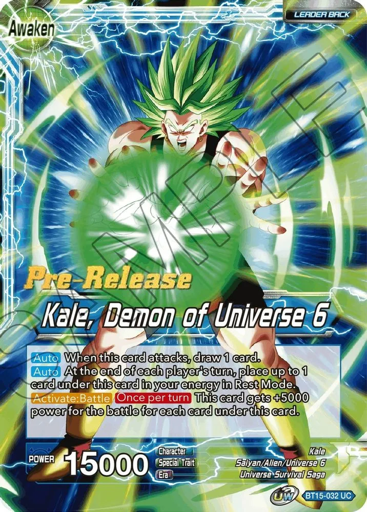 Kale // Kale, Demon of Universe 6 (Pre-Release)