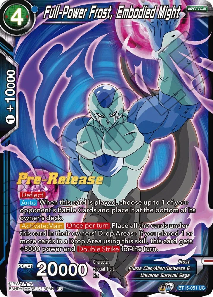 Full-Power Frost, Embodied Might (Pre-Release)