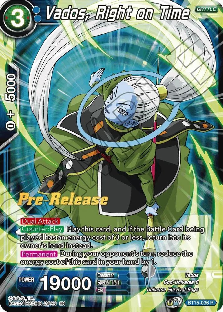 Vados, Right on Time (Pre-Release)
