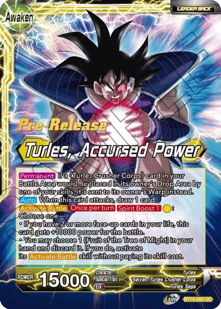 Turles // Turles, Accursed Power (Pre-Release)