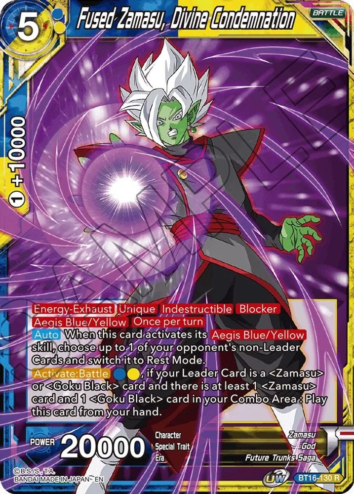 Fused Zamasu, Divine Condemnation