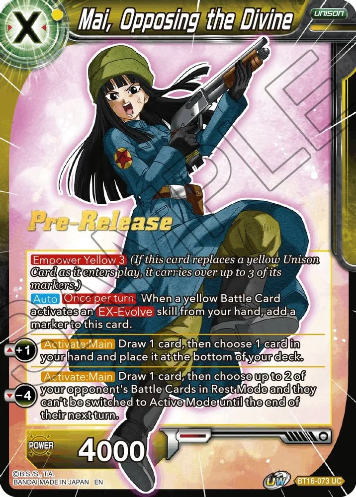 Mai, Opposing the Divine (Pre-Release)