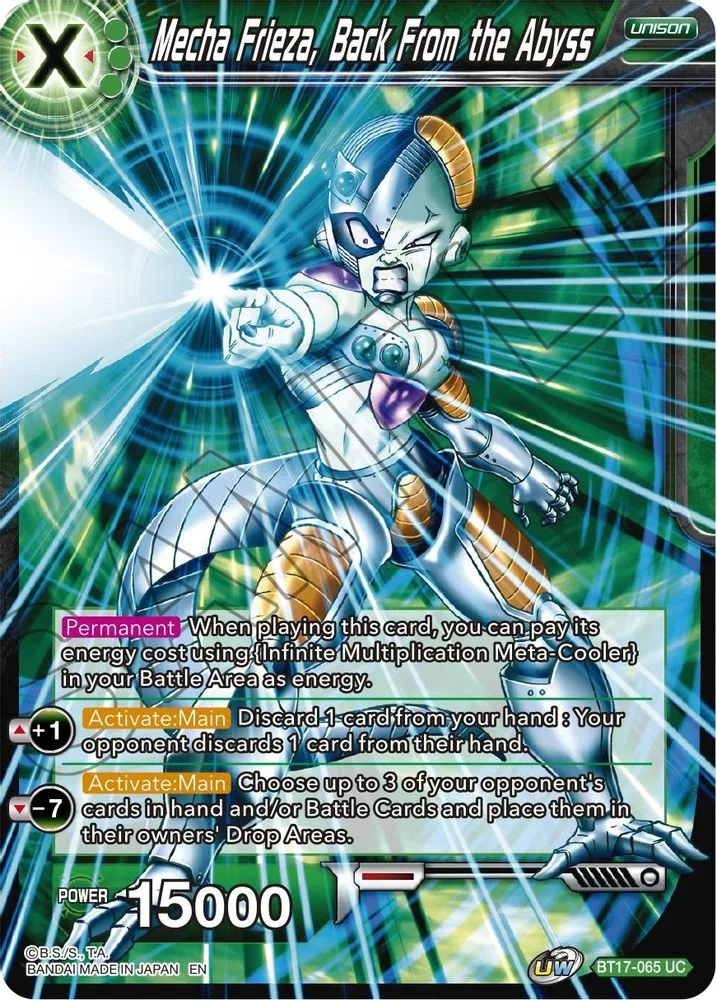 Mecha Frieza, Back From the Abyss