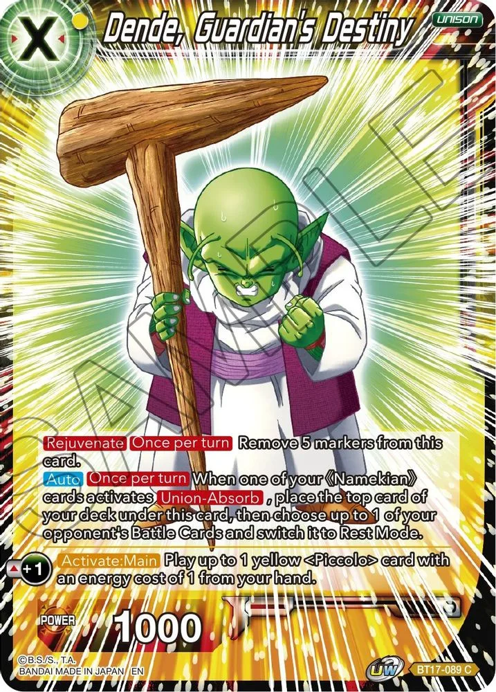 Dende, Guardian's Destiny