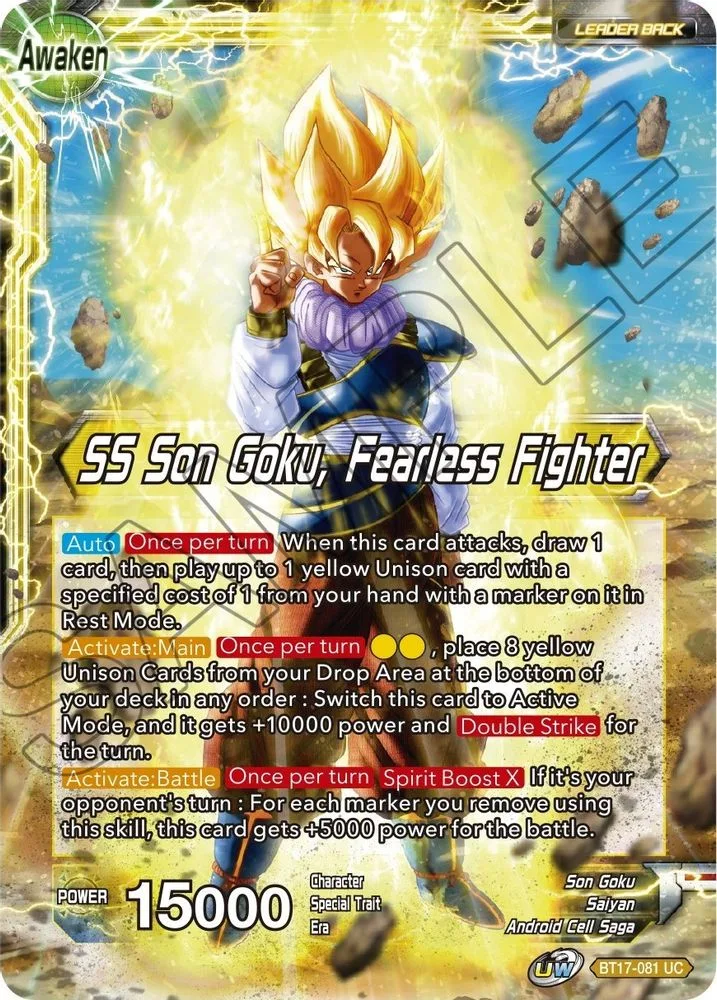 Son Goku // SS Son Goku, Fearless Fighter