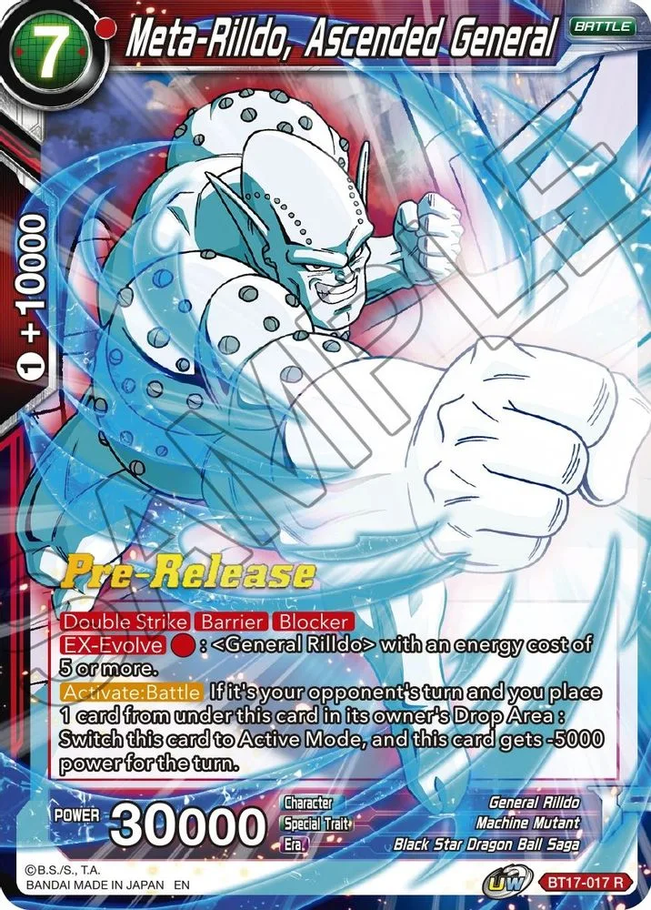 Meta-Rilldo, Ascended General (Pre-Release)