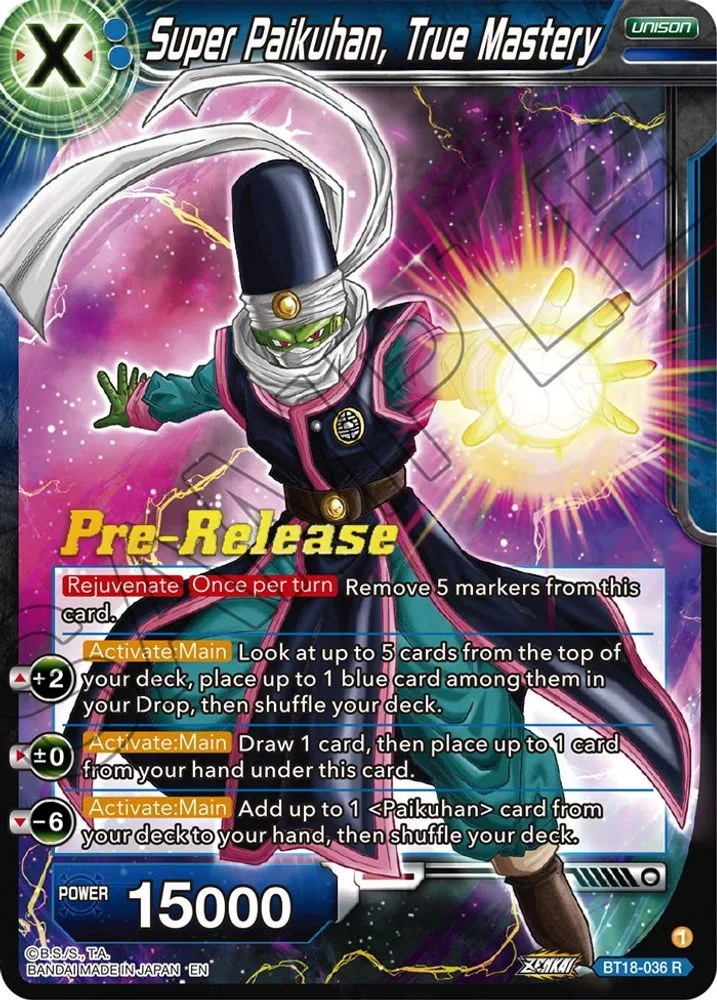 Super Paikuhan, True Mastery (Pre-Release)