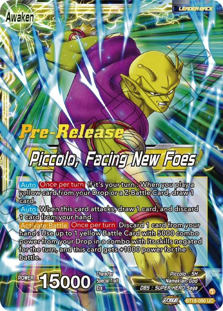 Piccolo // Piccolo, Facing New Foes (Pre-Release)