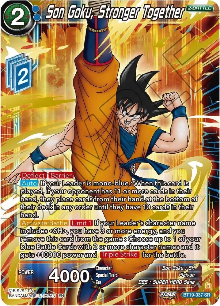 Son Goku, Stronger Together