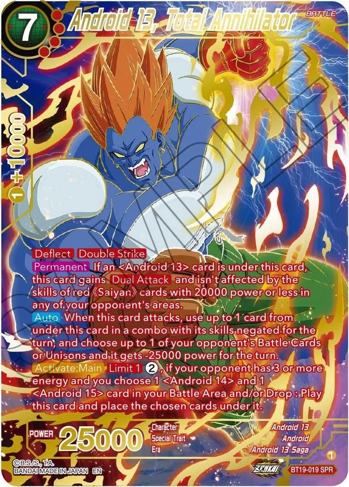 Android 13, Total Annihilator (SPR)