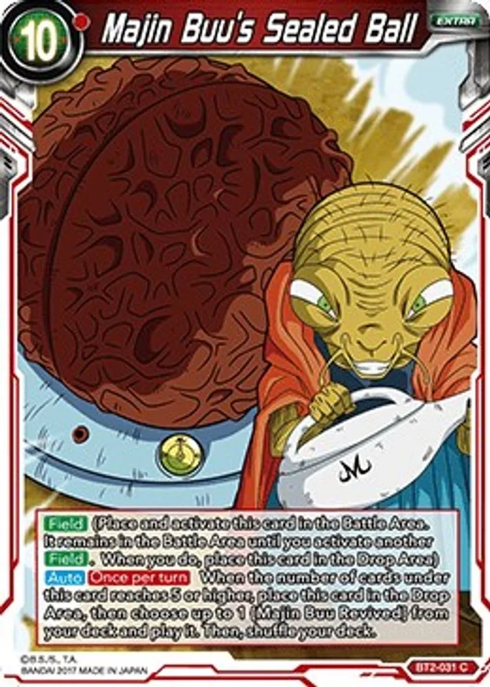 Majin Buu's Sealed Ball