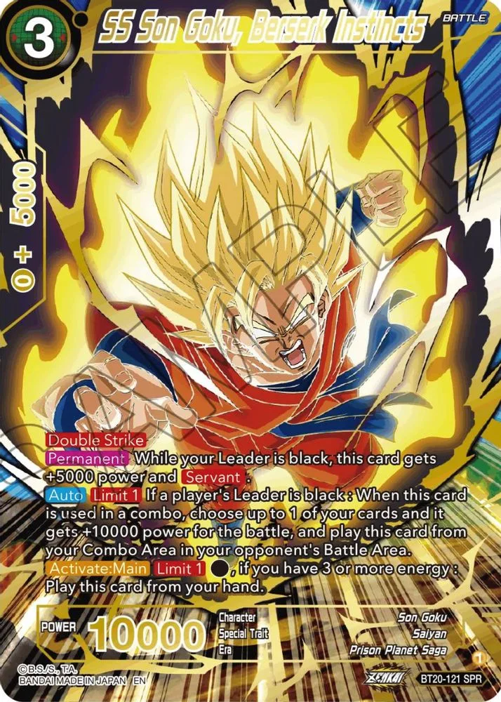 SS Son Goku, Berserk Instincts (SPR)