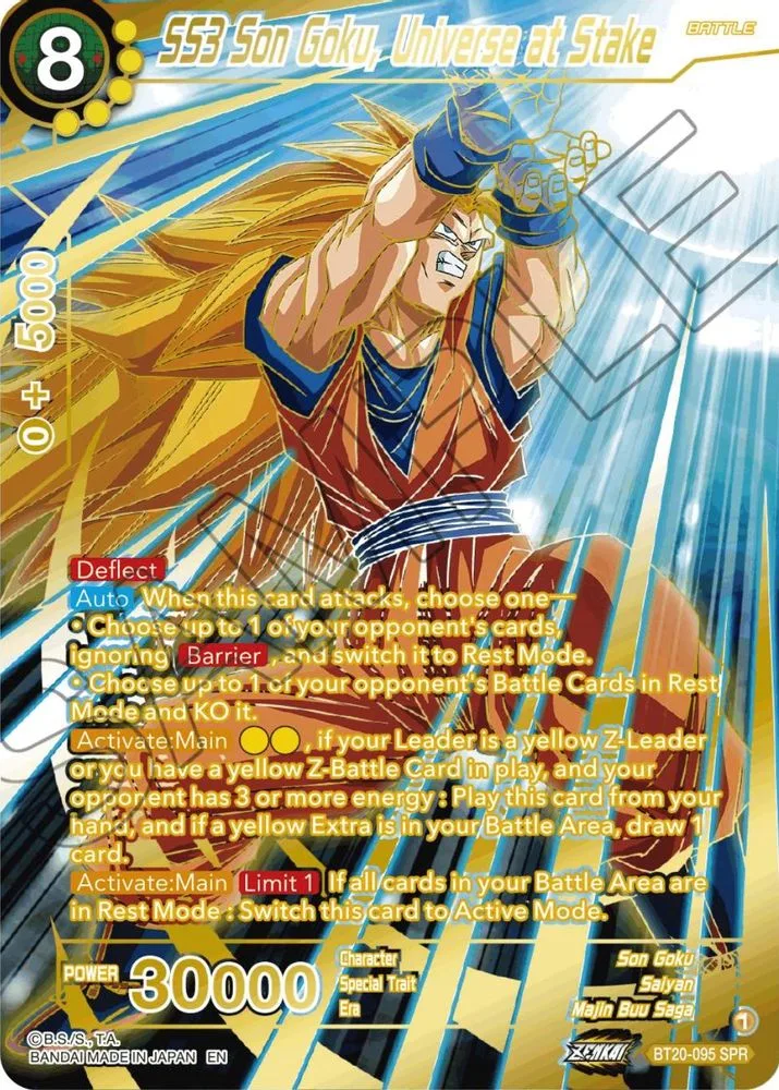 SS3 Son Goku, Universe at Stake (SPR)