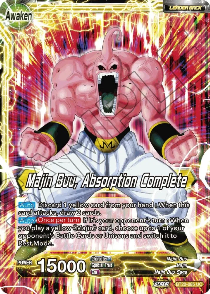 Majin Buu // Majin Buu, Absorption Complete
