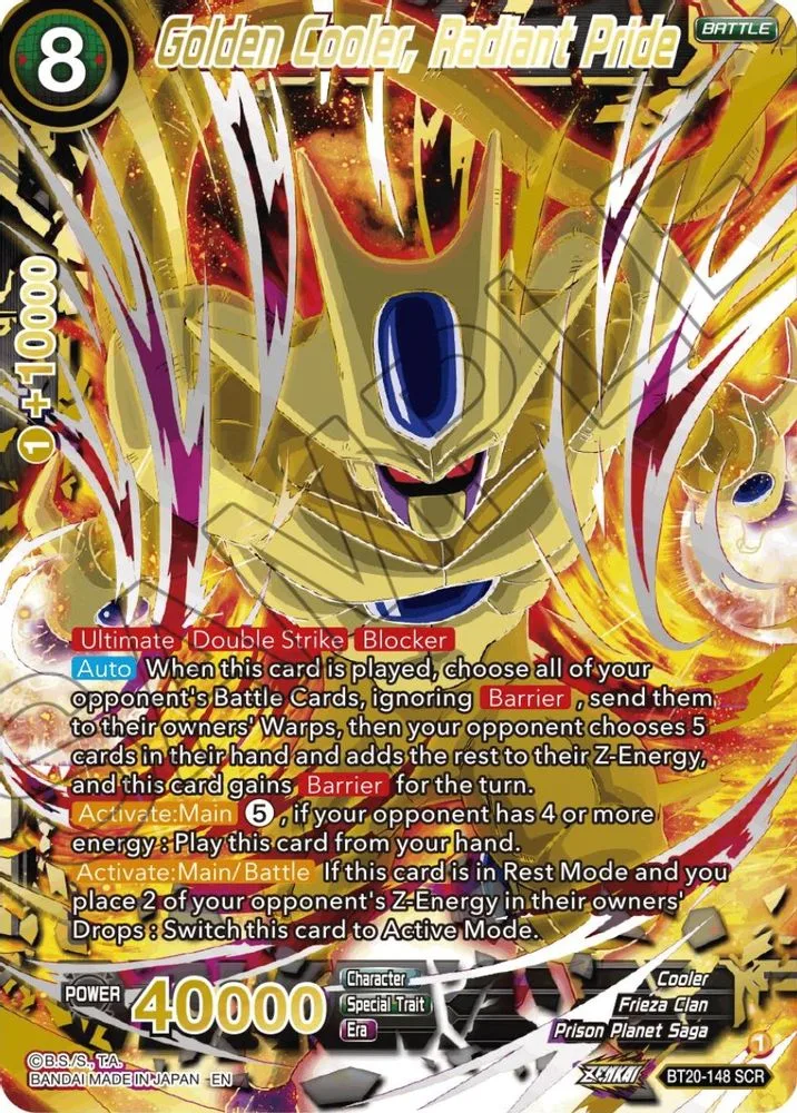 Golden Cooler, Radiant Pride (Alternate Art)