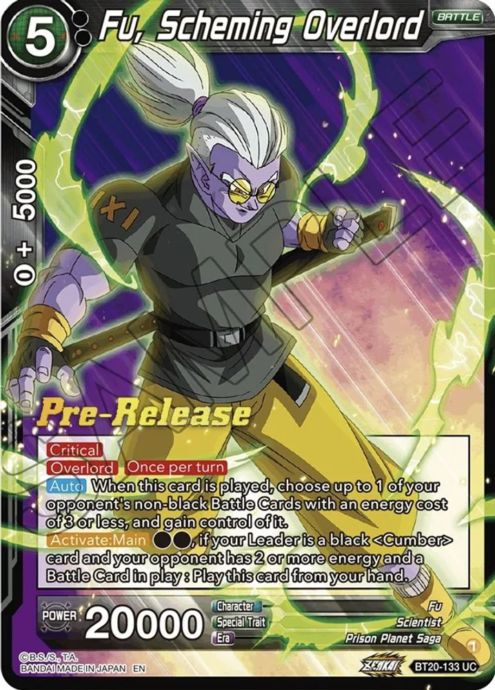 Fu, Scheming Overlord (Pre-Release)