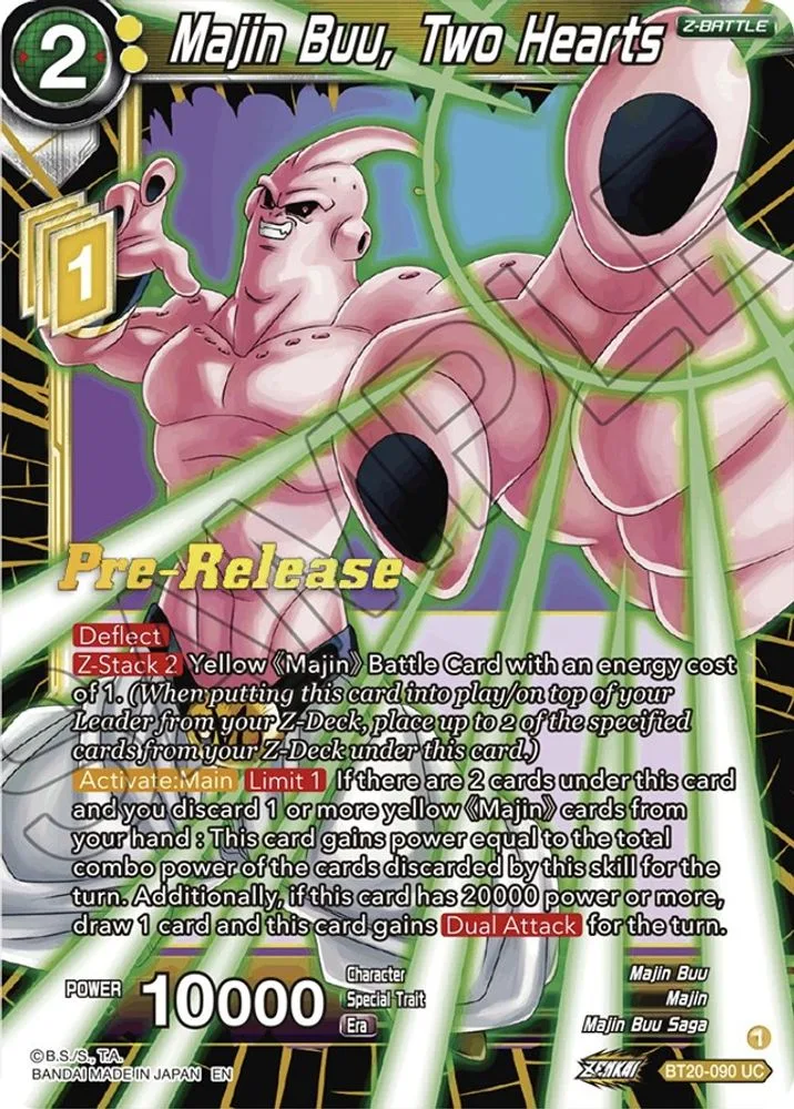 Majin Buu, Two Hearts (Pre-Release)