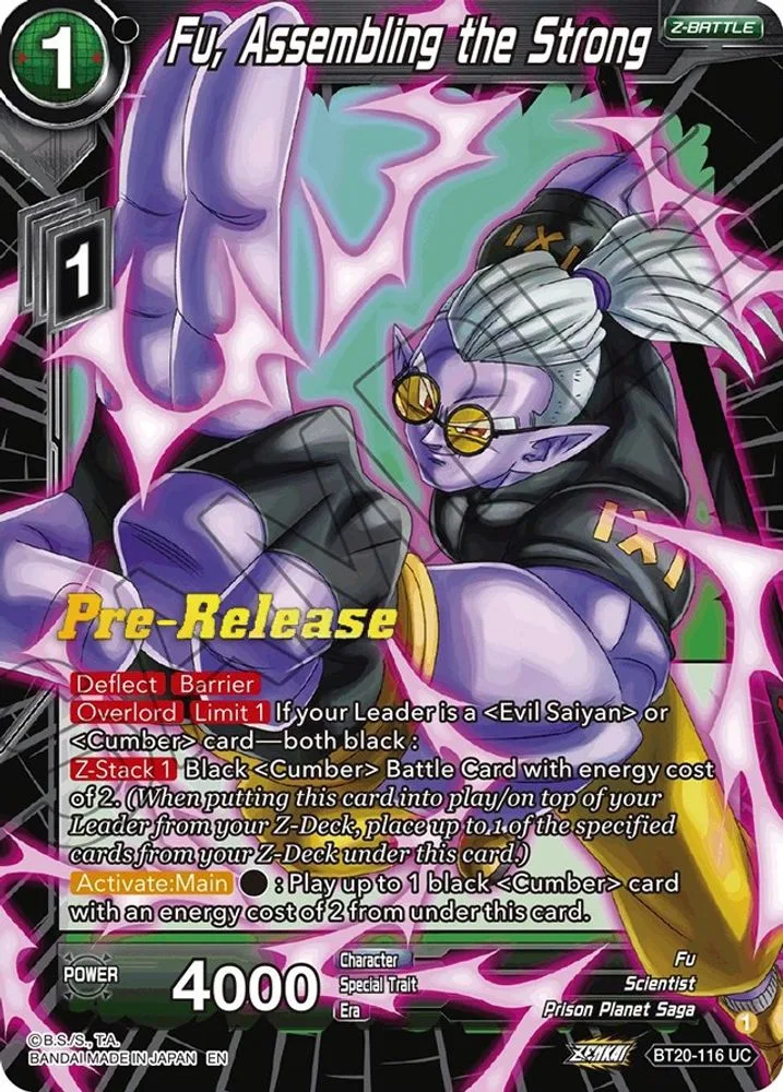 Fu, Assembling the Strong (Pre-Release)