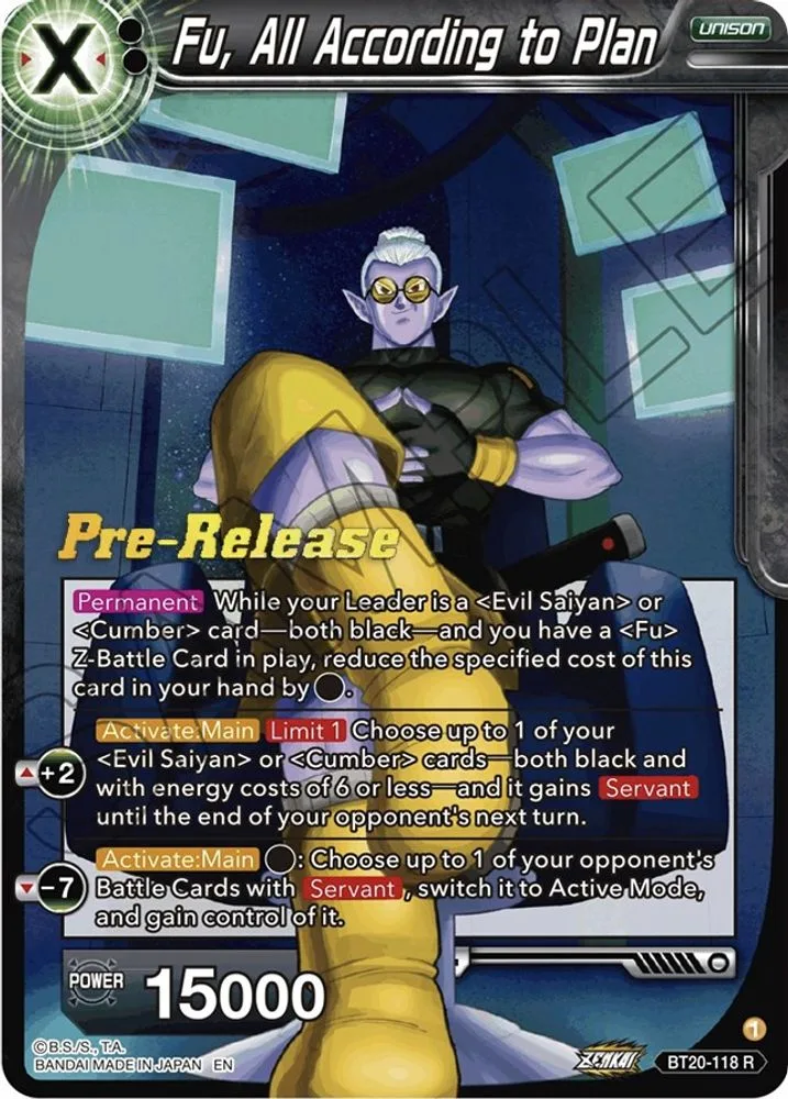 Fu, All According to Plan (Pre-Release)